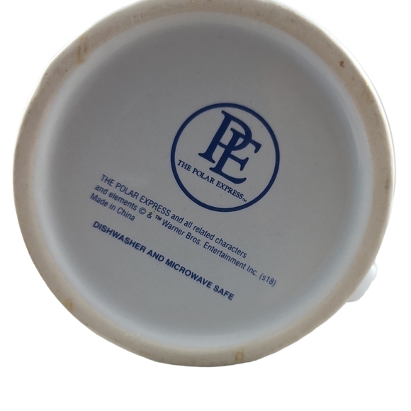 𝅺the Polar Express 3D Raised Belive Ticket Ceramic Hot Chocolate Coffee Mug - Picture 7 of 9